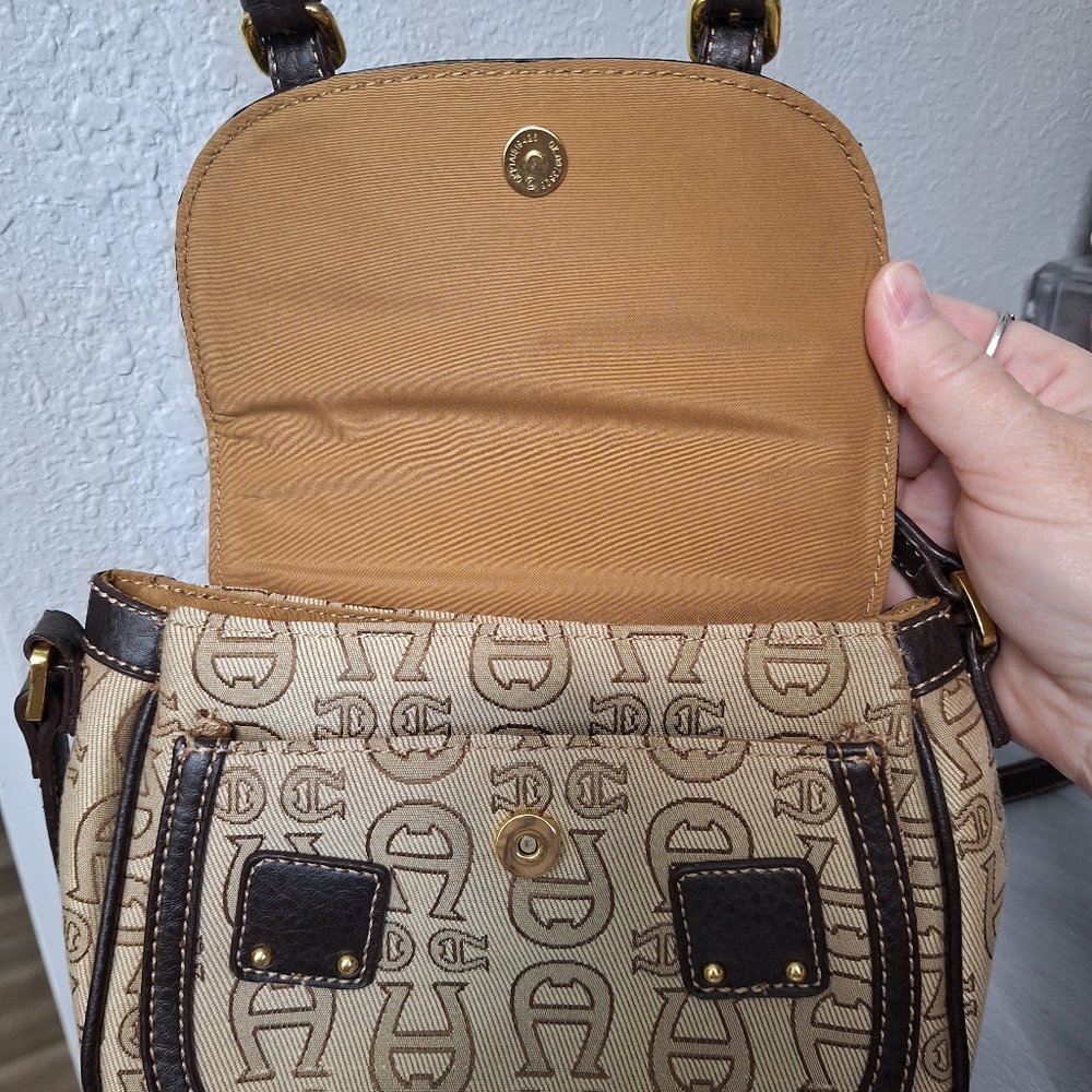 Aigner Brown Patterned Women's Bag - Picture 9 of 17